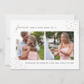 Starred Forever | 2 FOTO VERLOBUNG Ankündigung (Vorderseite)