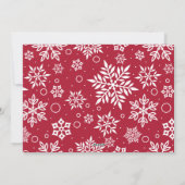 Starred | Holiday Foto Collage Card Feiertagskarte (Rückseite)