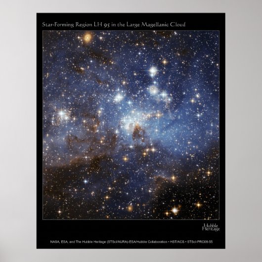 Starregion LH 95 im Magellan Poster (Vorne)