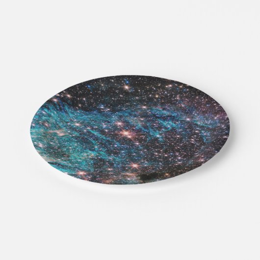 Starregion Sagittarius C Pappteller (Schrägansicht)