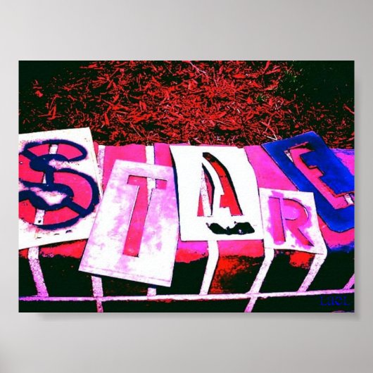 starren poster (Vorne)