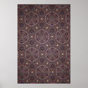 Starren Sie Plakat an