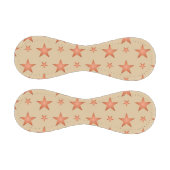 Starrmuster in Gradienten Terracotta orange Baseball (Paneele)