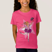 Starrosa Ballerina mit rotem Shirt (Vorderseite)
