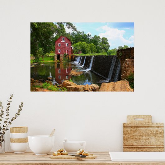Starr's Mill Dam Poster (Küche)
