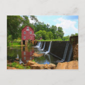 Starr's Mill Dam Postkarte (Vorderseite)