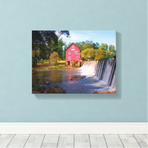Starr's Mill Georgia Leinwanddruck