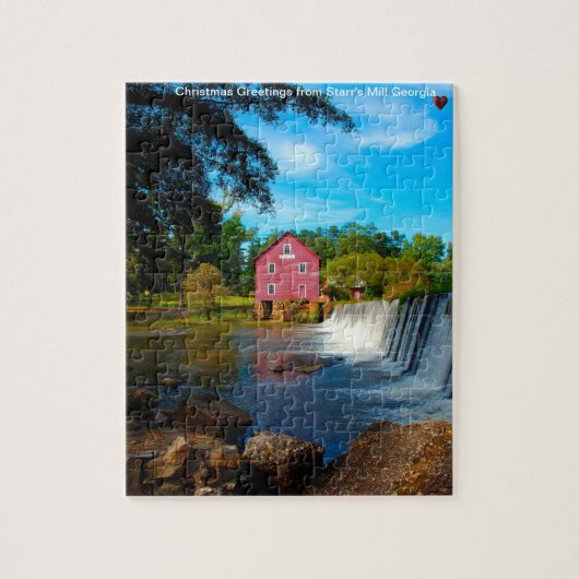 Starr's Mill Georgia. Puzzle (Vertikal)