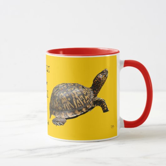 Starrsinnige Schildkröte-Tassen Tasse (Rechts)