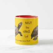 Starrsinnige Schildkröte-Tassen Tasse (Zentrum)