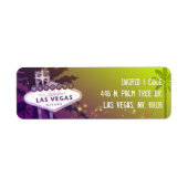 Starry Abend Las Vegas Wedding-Adresse (Vorne)