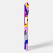 Starry Abstrakt in Purples und Blues Case-Mate iPhone Hülle (Rückseite / Rechts)