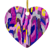 Starry Abstrakt in Purples und Blues