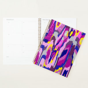 Starry Abstrakt in Purples und Blues Planer