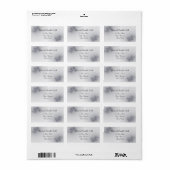 Starry Address Labels Adressaufkleber (Vorne)