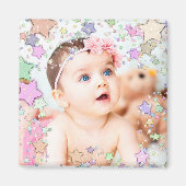 Starry Baby Foto Magnet (Vorne)