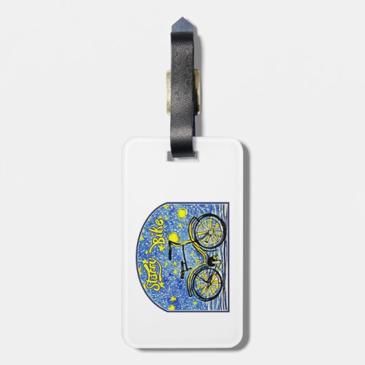 Starry Bike Gepäckanhänger (Rückseite vertikal)