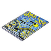 Starry Bike Notizblock (Linke Seite)