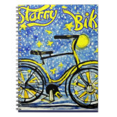 Starry Bike Notizblock (Vorderseite)