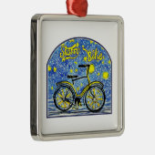 Starry Bike Ornament Aus Metall (Rechts)