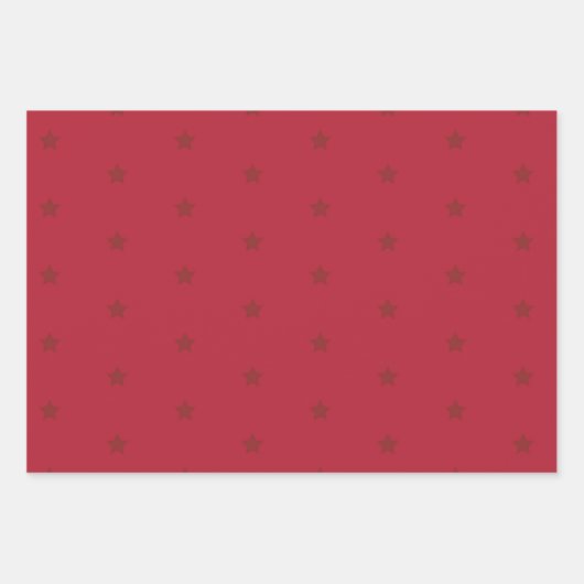 Starry Birthday Geschenkpapier Set (Vorderseite)