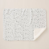 Starry Blanket, Soft Celestial Elegance Sherpadecke (Vorderseite (Horizontal))