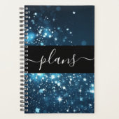 Starry Blue Background Planer (Vorderseite)