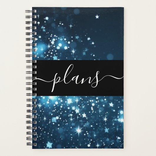 Starry Blue Background Planer (Vorderseite)