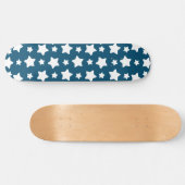Starry Blue Skateboard (Horizontal)