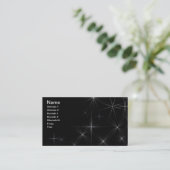 Starry business card visitenkarte (Stehend Vorderseite)