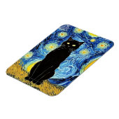 Starry Cat Night Magnet (Linke Seite)