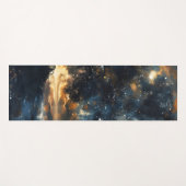 Starry Celestial Tree Dreamscape Yogamatte (Vorderseite (Horizontal))