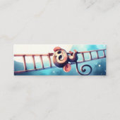 Starry Climb - Magical Adventure Bookmark Mini Visitenkarte (Vorderseite)