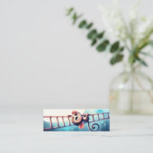 Starry Climb - Magical Adventure Bookmark Mini Visitenkarte (Stehend Vorderseite)