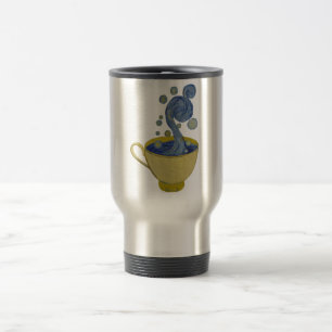Starry Coffee, Starry Night - Vincent Van Gogh Two Reisebecher