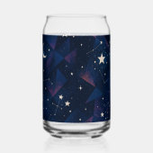 Starry Constellation Sky - HimmelsNachtmuster Dosenglas (Links)