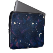 Starry Constellation Sky - HimmelsNachtmuster Laptopschutzhülle (Vorne Rechts)