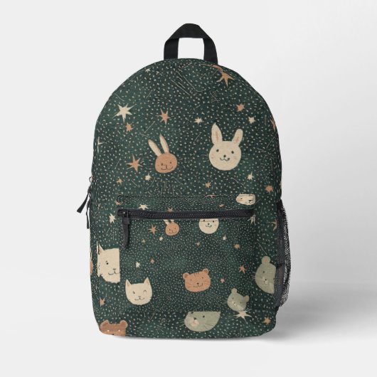 Starry Critter Constellation - Backpack Bedruckter Rucksack (Vorderseite)