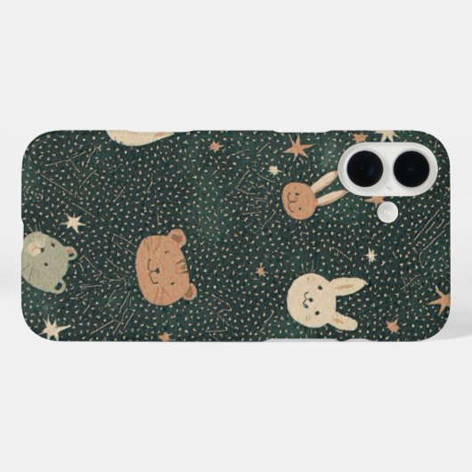 Starry Critter Constellation - IPhone 16 Case (Rückseite (Horizontal))