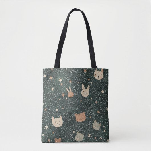 Starry Critter Constellation - Tote Bag Tasche (Vorderseite)
