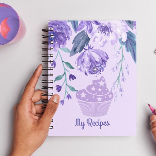 Starry Cupcake Notebook Notizblock