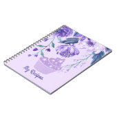 Starry Cupcake Notebook Notizblock (Linke Seite)