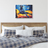 Starry Dane Leinwanddruck (Insitu (Schlafzimmer))