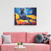 Starry Dane Leinwanddruck (Insitu (Wohnzimmer))