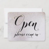 Starry Day & Night Store-Fenster geöffnet & geschl (Vorderseite)