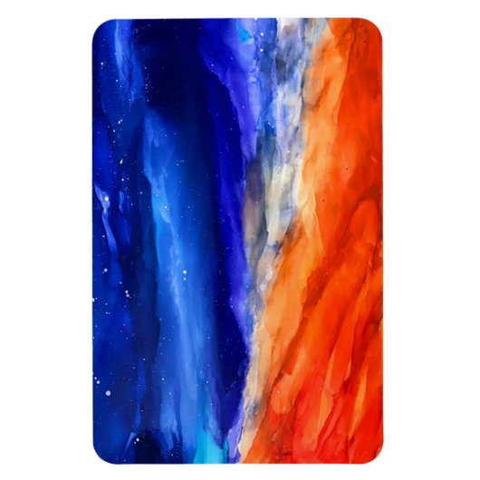 Starry Desert Magnet (Vertikal)