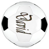 Starry Designed David Name Fußball (Gedreht)