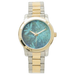 Starry Dragonfly Night Armbanduhr