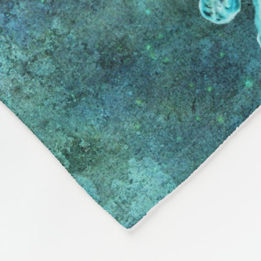 Starry Dragonfly Night Fleecedecke (Ecke)