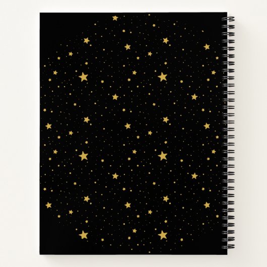 Starry Dreams Spiral Notebook Notizblock (Rückseite)